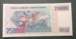 7 Emisyon A 04 Seri 250 Bin Lira Çil