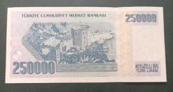 7 Emisyon G 19 Seri 250 Bin Lira Çil