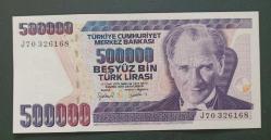 7 Emisyon J 70 Seri 250 Bin Lira Çil