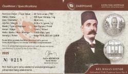 Darphane Geleneksel Türk Tiyatrosu No:8 Kel Hasan Efendi Okside Gümüş