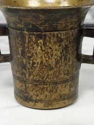 Antika 1800'ler Osmanlı Döküm Kulaklı Havan