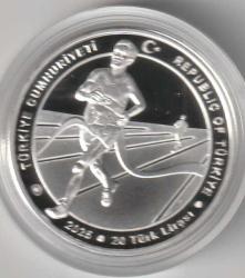 Darphane Türk Spor İnsanları No_5 Hüseyin Aktaş Gümüş Hatıra Para