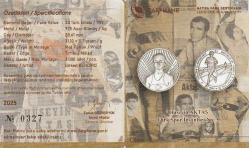 Darphane Türk Spor İnsanları No_5 Hüseyin Aktaş Gümüş Hatıra Para