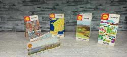 Koleksiyonluk 1960'lar Shell Touring Haritaları