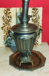 19596-ANTİKA DAMGALI ELEKTRİKLİ RUS SEMAVER**KONDİSYONU ÇOK DÜZGÜNDÜR**