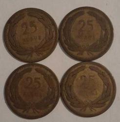 TÜRKİYE 1949 25 KURUŞ LOTU