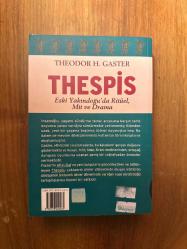 Thespis: Eski Yakındoğu'da Ritüel, Mit ve Drama