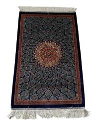 El Dokuma İran Halısı Tavus Kuşu Model İpek