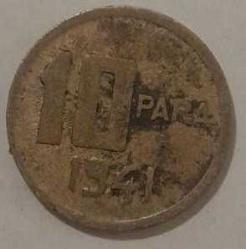 TÜRKİYE 1941 10 PARA