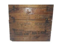 ANTİKA ASKERİ MÜHİMMAT SANDIĞI