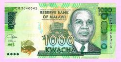 MALAWI 2020 1000 KWACHA UNC (TK 19 105) ÇİL