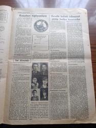 Ulus Çocukları Gazetesi - Turkish Newspaper - 1938 - Tagordan çocuk şiirleri o çöl nerede - çocuklar bahar'ın en güzel günlerindeyiz bahar çocuğa benzeyen bir mevsimdir Fotoğrafı - Nisan ve çocuk şiiri - Rozet biriktiren küçük okuyuculara - çocuklara masal üç örücü - 5 duygunuzu deneyiniz -  Bu oyunu biliyor muydunuz çiçek yarışı - koku alma işitme görme dokunma tat alma test sorusu - Ulus çocuk ilavesi bilmece kuponu - Miki Mouse korsanlar arasında karikatür - bilmece ve boyamacalarımızdan hediye kazanan okuyucularımızdan soldan sağa doğru Kayseri lisesi'nden 633 Zihni Diyarbakır Gazi caddesi terzi Adil yanında Raif Kandıra merkez okulu'ndan 183 İlhan Elazığ ortaokulundan 744 Lütfi Malatya lisesinden 828 Sabahattin Ankara ortaokulunda 26 Sabri fotoğraflar - çakı kazananlar Bala ilkokulu 431 Cahit - piyes kazananlar Argıthan istasyon şefi kızı Ayfer - kalemtraş kazananlar Tekirdağ Namık Kemal okulundan 126 Rıza - büyük bloknot - İzmir Emrialem ilkokulu'ndan 172 Muhittin
