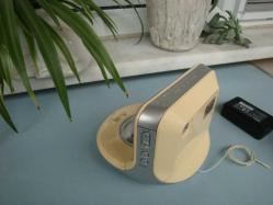 PHILIPS AJ130 PORTATİF CD PLAYER / FM TUNER & CLOCK + ADAPTÖR ( CD ÇALAR - SAATLİ & ALARMLI DİJİTAL FM RADYO ) - Açıklamayı Okuyunuz