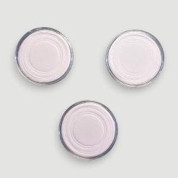 Madeni Para Kapsülü - Beyaz, Yuvarlak, 30mm