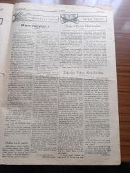 Ehli Sünnet Gazetesi - Turkish Newspaper - 19 Aralık 1947 - din ve laiklik - Bend şiiri yazan Nesimioğlu Hulusi Bitlis Aktürk  - fitneye lüzum yoktur - Hz Muaviye ashabı Resulullah'tandır - İslamiyet dini dört ana prensibi ortaya atmıştır itikat ibadet ahlak muamelat - şöyle iman ediyorum - Batıniye Mezhebi - ibadet cenaze namazı - teşkilat-ı esasiye kanunu madde 75 hiç kimse felsefi inancından din ve mezhebinden dolayı kınanamaz - Teşkilatı esasiye kanunu madde 68 her Türk hür doğar ve hür Yaşar - cenaze namazı için 6 şart - komiteye girenlerin 7 derecesi vardır imam hüccet zümüdda ebvab daimi mezun mükellib mümin - münevverlerle İslam tarihi - ben neyim - İlyas ve Elyesa Aleyhisselam - Zekeriya Yahya Aleyhisselam - Muaviye fevkalade akil ve zekavete fesahat ve belagata ve kuvveti natıkaya malik gayetle sabur ve halim ve Kerem ve savahetle muttasıf bir zattır - buhari Şerif kitabının 4. Cüzü 184. Peygamber efendimiz ne buyuruyor - biraz da  Neşe inat ettik fakat - Harun Reşit hazreti