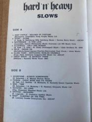 Hard N Heavy Slows Kağıt Baskı Karışık Kaset ( Deep Purple , Scorpions )