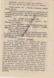 29 Ağustos 1951 / Büyük Saatli Maarif Takvimi