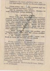 31 Ağustos 1951 / Büyük Saatli Maarif Takvimi