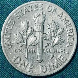 AMERİKA 1 Dime, 1976 ÇA (Franklin D. Roosevelt)