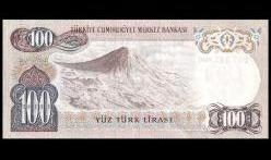 6.EMİSYON 100 TÜRK LİRASI SERİ: B27 ÇİL(-) (DEĞERLİ HARF)