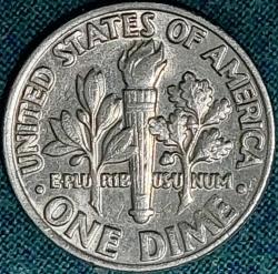 AMERİKA 1 Dime, 1985 ÇİL 