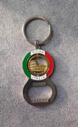 İTALYA MALI ROMA TEMALI ANAHTARLIK VE AÇACAK.  SIFIR DERECEDE TEMİZ.  KOLEKSİYONLUK ÇOK NADİR