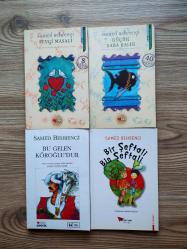 SAMED BEHRENGİ KİTAPLARI - KÜÇÜK KARA BALIK-SEVGİ MASALI-BİR ŞEFTALİ BİN ŞEFTALİ-BU GELEN KÖROĞLU'DUR ( 4 KİTAP )