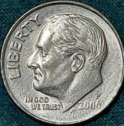 AMERİKA 1 Dime, 2006 ÇİL 