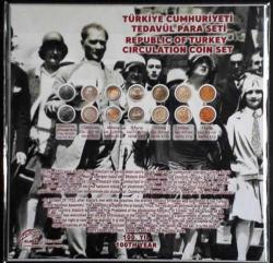 2023 Cumhuriyetin 100 yılı Tedavül Hatıra Para Seti