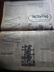 Hürriyet Gazetesi - 1 Mart 1961 - Sabık Bakan Muharrem İhsan Kızıloğlu İstifa Etti Fotoğrafı - Seçim Arifesinde Alınan Kararlar Yarın Birer Birer Müjdelenecek - Cemal Gürsel'in Sol Kolu Da Demir Gibi Fotoğrafı - Demokrat Partili 109 Kişi Yeni Türkiye Partisine Girdi -  Zelzele Elazığ Sivrice'de duvarlar çatladı - Fatih'in Kıymetli Şehzadesi Cem Sultan'ın Kabri Açılmış - Hasan Ali Yücel'in Cenazesi Ankara'ya Nakledilecek - İngiliz yazar Miss Emma Yorke hükümetin davetlisi olarak memleketimize geldi fotoğraf - Zeki Müren yeni Maksim salonlarında - İstanbul Ankara Radyosu Programı - Gün Battıktan Sonra Aşk Romanı Yazan Elizabeth Seiffert Yazı Dizisi - Dedektif Nik'in Maceraları Çizgi Roman - Bozkurt Mensucat Sanayi - Dünya Futbolunun 1 Numaralı Yıldızı Pele Seneye Avrupa'da Oynayacak fotoğrafı - Galatasaray Kalan Son 13 Maçını da İstanbul'da Oynuyor - Spor Toto'da 13 Bilenlerin Sayısı üçe Yükseldi - Güngörmüşler Çizgi Roman - Gökler Hakimi Gordon Çizgi Roman - Haftanın Maçları