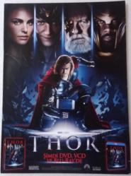 THOR : Chris Hemsworth & Natalie Portman ( Dvd tanıtım ) ~ Ebat : 22 X 30