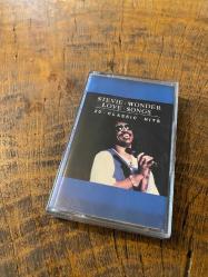STEVIE WONDER ‎- LOVE SONGS - 20 CLASSIC HITS - KASET