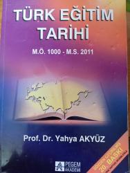 Türk Eğitim Tarihi M.Ö. 1000 - M. S. 2011