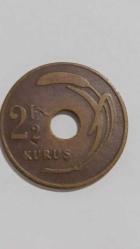 LOT.11 » 1949  TÜRKİYE  2 1/2  KURUŞ