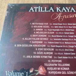 Atilla Kaya Anısına Vol 1 Cd ( Jelatinli - Ambalajında )