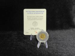 Darphane Noel Baba (St. Nicholas of Myra) 24 ayar 1,24 gr. Altın Hatıra Sikkesi