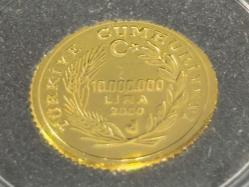 Darphane Noel Baba (St. Nicholas of Myra) 24 ayar 1,24 gr. Altın Hatıra Sikkesi