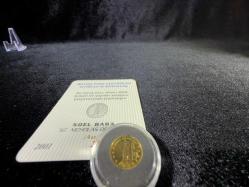 Darphane Noel Baba (St. Nicholas of Myra) 24 ayar 1,24 gr. Altın Hatıra Sikkesi