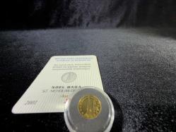 Darphane Noel Baba (St. Nicholas of Myra) 24 ayar 1,24 gr. Altın Hatıra Sikkesi