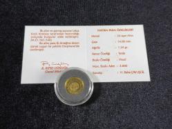 Darphane Lidya Altın Parası – 1999 | Proof | 24 Ayar Altın Sikke (Sertifikalı)