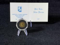 Darphane Piri Reis Altın Sikke – 1997 | 24 Ayar Altın | Proof Baskı