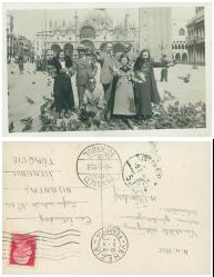 1935 Yılında İtalyadan İstanbula Postalanmış Fotokart