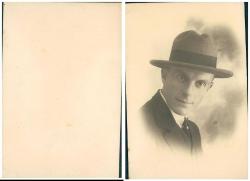 Fötr Şapkalı Tip Stüdyo Fotoğrafı