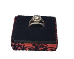 ZİRKON TAŞLI GÜMÜŞ YÜZÜK