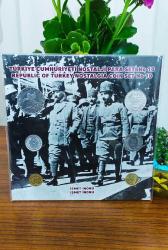 Türkiye Cumhuriyeti Nostalji Para Seti No:10 İsmet İnönü-Ecevit Görselli..