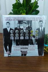 Türkiye Cumhuriyeti Nostalji Para Seti No:10 İsmet İnönü-Ecevit Görselli..
