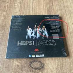 Grup Hepsi - Şaka Cd ( Jelatinli - Ambalajında ) ( İşaretli fotoğrafta, jelatinde kopuk var )