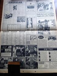 Günaydın Gazetesi - Turkish Newspaper - 29 Mart 1971 - Başbakan Yardımcısı Sadi Koçaş ilk siyasi konuşmasını yaptı Fotoğrafı - yeni bakanlar ilk Pazar günlerini makamlarında çalışarak geçirmişlerdir Fotoğrafı - Siirt milletvekili Selahattin Oranın oğlu Hüsamettin trafik kazasında öldü fotoğraf - cezaevinde nikah Gülten Terhin İle Hatice Öztürk evlendiler Fotoğrafı - Doğu Pakistan'daki iç savaşta ölü sayısı 100 bini geçiyor - Spor Toto sonuçları - Kanser uzmanı Doktor sırrı Akıncı açıkladı fotoğraf - 36 milyon nüfusu Türkiye'de ancak 50 kanser uzmanı var - Jim Maykıl Foto Roman - sinema tiyatro programı - bira reklamı için külot yapıldı fotoğraf - kocası İran şahı ile arası açık olan Farah Diba kızı Leyla'nın doğum gününü kutladı fotoğraf - Mustafa Kemal Paşa Klod Farer ile Fotoğrafı - Milli eğitim Bakanı Şinasi Orel ele alacağımız ilk konulardan biri özel okulların durumu olacaktır dedi - Korkusuz Jean Paul Belmondo Fotoğrafı - Beyhan Akıncı Fotoğrafı - Dansöz Nana Fotoğrafı - Shell