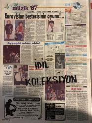 HAFTA SONU DERGİ - GAZETESİ EKSTRA EKİ DOĞUM GÜNÜ HEDİYESİ (TURKİSH MAGAZINE - NEWSPAPER) - TAM TAKIM 8 SAYFADIR - 3 NİSAN 1987 - Sayı:14 -Sibel Can-Dr.De Bakey-Tarık Minkari-Doktor Ergon Mengi-Bedia Muvahhit-Ender Mermerci-Cem Ateş-Zeynep Durusel-Yıldırım Mayruk-Mualla Özbek-Gönül Yazar-Yüksel Uzel-Müjde Ar-Bülent Ersoy-Zeki Müren-Erol Atar-Gencay Gürün-Arif Kemal-Grup Red-Yavuz Öztürk-Aysel Gürel-Ülkü Atar-Seyyal Taner-Ahmet Tuğsuz-Attila Atasoy-Yavuz Özışık-Sevtap Parman-Akın Uğurlu-Oya Aydoğan-Yüksel Uzel-Sevda Karaca-Nükhet Duru-İbrahim Tatlıses-Ahu Tuğba-Semra Özdamar-Tunca Toskay-Zeki Müren-Sevim Olgaç-Ülkü Sarpkan-Selma Güneri-Ayben Erman-Tevfik Gelenbe-gürdal Aslan-filiz Erdem-Ayşen Süzer-Hülya aşık-Melike hasefe-Müzeyyen Selgur-Rıza Öziş-Sibel Vatandost-Hülya erden-İnci Gazioğlu-Nurşen Ayral-Yetkin Sarsılmaz-Ümit Ataman-İnci Körüklü-Nuray Işık-Aydan Elitez-Tülay Işık-Hamiyet Aydoğan-Hatice Aydoğan-Nurhan Arslan-Erkan Ekinci-Onur Sarpkaya-İlkay Bener-Turudi Özkök-Esin Bener