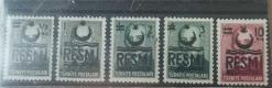 1957 SÜRŞARJLI RESMİ SERİ